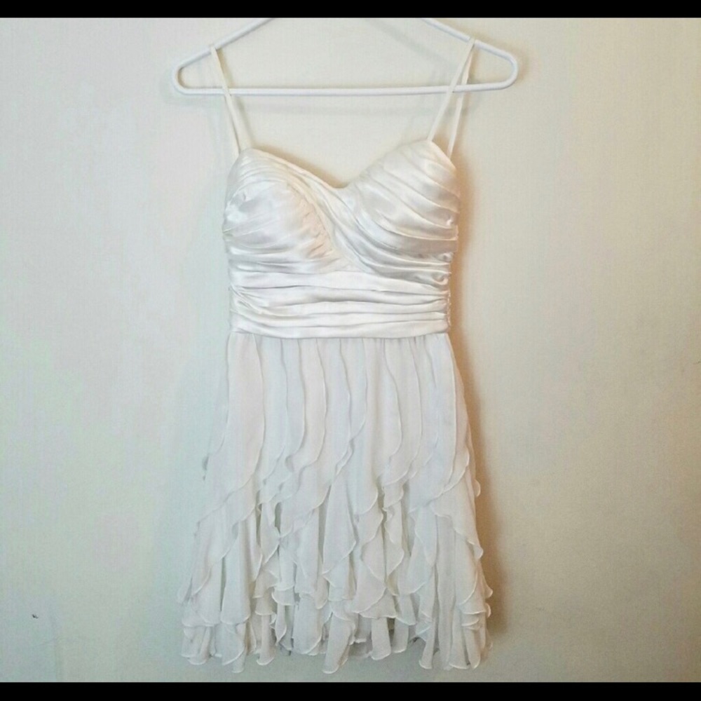 Reception Dress Strapless Satin & Crepe